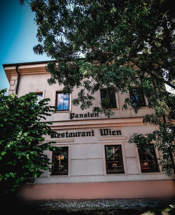 Restaurant Pansion Wien Cierny Brod Ngoại thất bức ảnh
