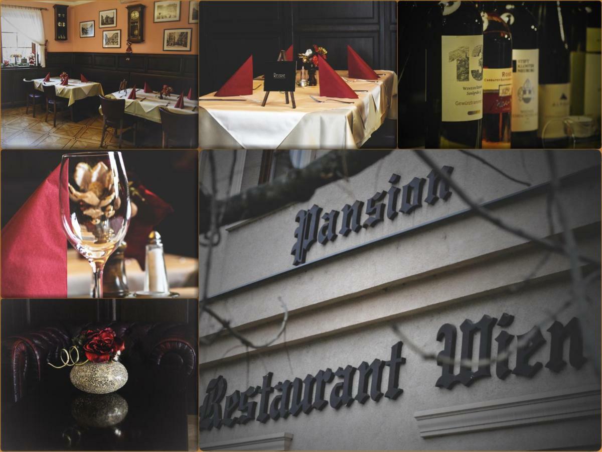 Restaurant Pansion Wien Cierny Brod Ngoại thất bức ảnh